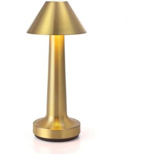 Extrastar - Cordless led Desk Lamp Rechargeable 3 Colour Temperature Change Dimmable, Mushroom Shape, Gold Extrastar - Cordless led Desk Lamp Rechargeable 3 Colour Temperature Change Dimmable, Mushroom Shape, Gold