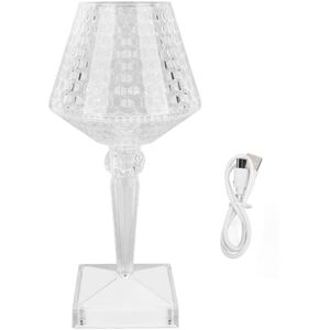 GROOFOO Crystal Acrylic Table Lamp Touch Control 3 Colors Stepless Dimming Cordless Desk Light for Bedroom Living Room GROOFOO Crystal Acrylic Table Lamp Touch Control 3 Colors Stepless Dimming Cordless Desk Light for Bedroom Living Room