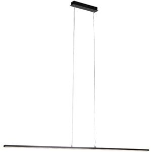 Qazqa Modern Rectangular Black Pendant Light - 150cm Qazqa Modern Rectangular Black Pendant Light - 150cm