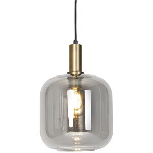 QAZQA Black Gold Zuzanna Pendant Lamp - Adjustable 68.5-150cm QAZQA Black Gold Zuzanna Pendant Lamp - Adjustable 68.5-150cm