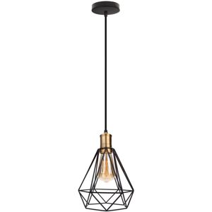 Norcks - Diamond Ceiling Light Retro Pendant Light Creative Chandelier E27 Antique Pendant Lights Industrial Ceiling Light Black 20Cm Norcks - Diamond Ceiling Light Retro Pendant Light Creative Chandelier E27 Antique Pendant Lights Industrial Ceiling Light Black 20Cm