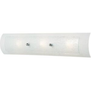 Elstead Duet Wall Light - 61cm - White and Smoked Glass - LED, 3 Lights Elstead Duet Wall Light - 61cm - White and Smoked Glass - LED, 3 Lights