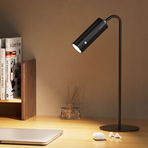 Emke - Wireless led Table Lamp 6-in-1 Rechargeable Desk Lamp Dimmable with Touch led Black Outdoor Table Lamp Emke - Wireless led Table Lamp 6-in-1 Rechargeable Desk Lamp Dimmable with Touch led Black Outdoor Table Lamp