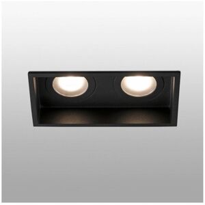 Faro HYDE - Recessed Ceiling Light - Black - GU10 - IP44 Faro HYDE - Recessed Ceiling Light - Black - GU10 - IP44