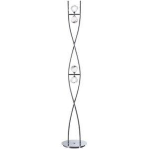 DIYAS Inspired Mantra - Fragma - Floor Lamp 4 Light G9, Polished Chrome DIYAS Inspired Mantra - Fragma - Floor Lamp 4 Light G9, Polished Chrome