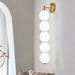 Wall Lamp Lighting Fixtures Brass Wall Mount with Acrylic Shade for Porch Bedroom Kitchen Living Room Wall Sconces(5 Heads) - Ganeed Wall Lamp Lighting Fixtures Brass Wall Mount with Acrylic Shade for Porch Bedroom Kitchen Living Room Wall Sconces(5 Heads) - Ganeed