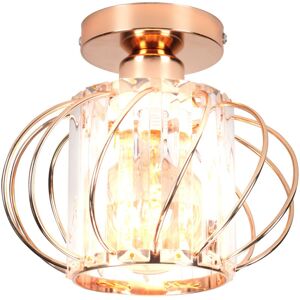 NORCKS Glass Ceiling Light Modern Chandelier E27 Crystal Ceiling Lamp Gold Creative Ceiling Lamp For Balcony Dining Room Living Room Kitchen NORCKS Glass Ceiling Light Modern Chandelier E27 Crystal Ceiling Lamp Gold Creative Ceiling Lamp For Balcony Dining Room Living Room Kitchen