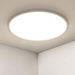 GOECO Ultra-Thin LED Ceiling Light, Round White40CM, 36W 5000K Neutral White Light, PVC, Triple Protection for Bedroom Bathroom GOECO Ultra-Thin LED Ceiling Light, Round White40CM, 36W 5000K Neutral White Light, PVC, Triple Protection for Bedroom Bathroom