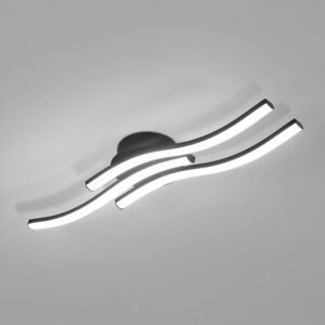 GOECO LED ceiling light floral design, gold, 30 cm, warm light, 30W, perfect for kitchen and bedroom GOECO LED ceiling light floral design, gold, 30 cm, warm light, 30W, perfect for kitchen and bedroom