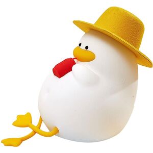 Tlily - Happy Duck Kids Night Light, Silicone Nightlight for Kids, Cute And Dimmable Lamp Soothing Bedtime a Tlily - Happy Duck Kids Night Light, Silicone Nightlight for Kids, Cute And Dimmable Lamp Soothing Bedtime a