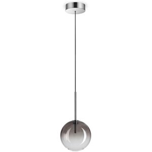 Ideal Lux - Equinoxe 15cm Globe Pendant Ceiling Light Smoke Grey Ideal Lux - Equinoxe 15cm Globe Pendant Ceiling Light Smoke Grey
