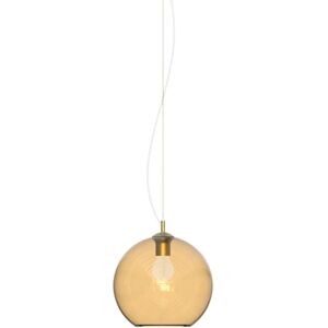 Nemo 20cm Dome Pendant Ceiling Light Amber - Ideal Lux Nemo 20cm Dome Pendant Ceiling Light Amber - Ideal Lux