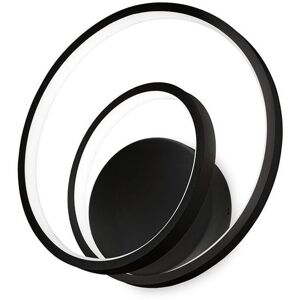 Oz Integrated led Wall Lamp Black 2700K - Ideal Lux Oz Integrated led Wall Lamp Black 2700K - Ideal Lux