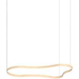 Ideal Lux Waves 155cm Integrated LED Pendant Ceiling Light Gold 3000K Ideal Lux Waves 155cm Integrated LED Pendant Ceiling Light Gold 3000K