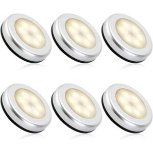 TOOLIVE Indoor Motion Sensor Night Light, Battery Powered Motion Sensor LED Lamp for Stairs, LED Lighting for Closet, Wardrobe, Hallway, Kids Room, Auto TOOLIVE Indoor Motion Sensor Night Light, Battery Powered Motion Sensor LED Lamp for Stairs, LED Lighting for Closet, Wardrobe, Hallway, Kids Room, Auto