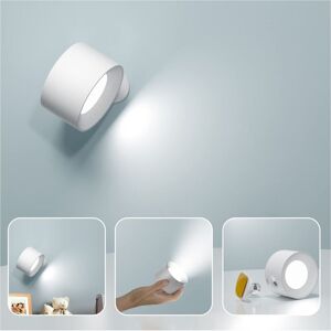 MEMKEY Indoor Wall Light, Touch led Wall Lamp with usb Charging Port, Touch Control, 3 Brightness Levels, 3 Temperatures, 360° Rotatable Bedside Lamp for MEMKEY Indoor Wall Light, Touch led Wall Lamp with usb Charging Port, Touch Control, 3 Brightness Levels, 3 Temperatures, 360° Rotatable Bedside Lamp for