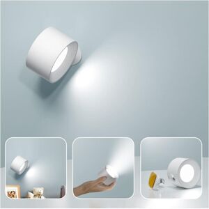 WOIYIC Indoor Wall Light, Touch LED Wall Lamp with USB Charging Port, Touch Control, 3 Brightness Levels, 3 Temperatures, 360° Rotating Bedside Lamp for WOIYIC Indoor Wall Light, Touch LED Wall Lamp with USB Charging Port, Touch Control, 3 Brightness Levels, 3 Temperatures, 360° Rotating Bedside Lamp for