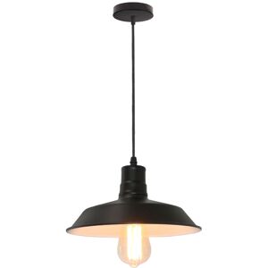 AXHUP Industrial Pendant Light Vintage Black Metal Dome Ceiling Lamp Shade Hanging Chandelier for Living Room Kitchen Island Restaurant AXHUP Industrial Pendant Light Vintage Black Metal Dome Ceiling Lamp Shade Hanging Chandelier for Living Room Kitchen Island Restaurant