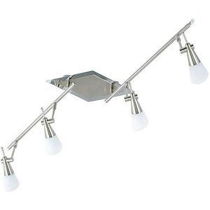 Inspired Lighting - Inspired Clearance - Diama On Linear Bar G9 4 Light G9 Nickel/Polished Chrome Inspired Lighting - Inspired Clearance - Diama On Linear Bar G9 4 Light G9 Nickel/Polished Chrome