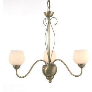 Inspired Lighting - Inspired Clearance - Klara Pendant 3 Light G9 Antique Brass Inspired Lighting - Inspired Clearance - Klara Pendant 3 Light G9 Antique Brass