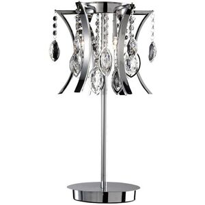 Inspired Lighting - Inspired Clearance - Mios Table Lamp 3 Light G4 Polished Chrome/Crystal Inspired Lighting - Inspired Clearance - Mios Table Lamp 3 Light G4 Polished Chrome/Crystal