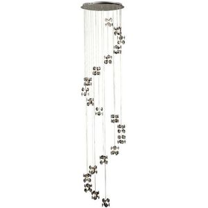 Inspired Lighting - Inspired Clearance - Nico Pendant 20 Light G4 Polished Chrome/Crystal Inspired Lighting - Inspired Clearance - Nico Pendant 20 Light G4 Polished Chrome/Crystal
