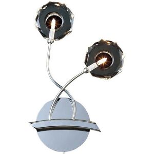 DIYAS Inspired Clearance - Izona Wall Lamp 2 Light G4 Polished Chrome, not led/cfl Compatible DIYAS Inspired Clearance - Izona Wall Lamp 2 Light G4 Polished Chrome, not led/cfl Compatible