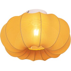 QAZQA Japandi Ceiling Lamp Gold 37cm - Plu Asyesha QAZQA Japandi Ceiling Lamp Gold 37cm - Plu Asyesha