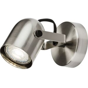 Knightsbridge - 230V GU10 Single Spotlight - Brushed Chrome - CSPT1BC Knightsbridge - 230V GU10 Single Spotlight - Brushed Chrome - CSPT1BC