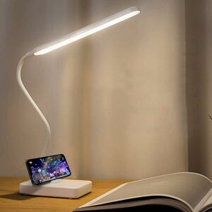 SERBIA Lampe de bureau led sans fil rechargeable par usb 2000 mAh alimentée par batterie, contrôle tactile 3 couleurs 6 luminosité réglable, lampe de bureau SERBIA Lampe de bureau led sans fil rechargeable par usb 2000 mAh alimentée par batterie, contrôle tactile 3 couleurs 6 luminosité réglable, lampe de bureau