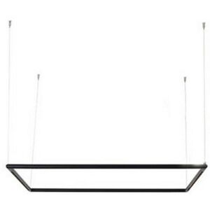 Larissa Lighting Argedi Ceiling Pendant Light - 100x100cm LED 3000K 53W Black Larissa Lighting Argedi Ceiling Pendant Light - 100x100cm LED 3000K 53W Black