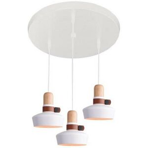 Larissa Lighting - Larissa Radnevo Ceiling Pendant Light 3x E27 Max 40W White Larissa Lighting - Larissa Radnevo Ceiling Pendant Light 3x E27 Max 40W White