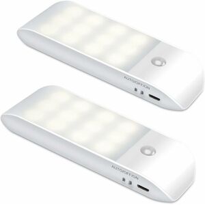 IKODM Led Automatic, 12 led usb Rechargeable Closet Night Light with Motion Sensor Magnetic Adhesive Strip, 3 Modes (Auto/On/Off) for Bedrooms, Stairs, IKODM Led Automatic, 12 led usb Rechargeable Closet Night Light with Motion Sensor Magnetic Adhesive Strip, 3 Modes (Auto/On/Off) for Bedrooms, Stairs,