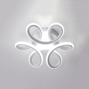 Goeco 47W LED Ceiling Light - Dimmable, 6 Arm Petal Design Goeco 47W LED Ceiling Light - Dimmable, 6 Arm Petal Design