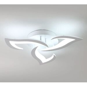 GOECO LED ceiling light, 36W 3060LM Modern ceiling light, Acrylic LED ceiling lamp 3 Lights For Living Room Kitchen Bedroom Dia 58cm (White) Cold GOECO LED ceiling light, 36W 3060LM Modern ceiling light, Acrylic LED ceiling lamp 3 Lights For Living Room Kitchen Bedroom Dia 58cm (White) Cold