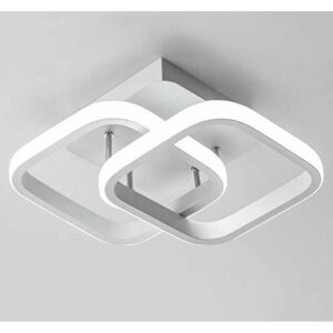 DEWDAT Led Ceiling Light, Modern Ceiling Light 20W 2040LM, White Acrylic Chandelier, Ceiling Lamp for Living Room, Hallway, Dining Room, Kitchen, Cool White DEWDAT Led Ceiling Light, Modern Ceiling Light 20W 2040LM, White Acrylic Chandelier, Ceiling Lamp for Living Room, Hallway, Dining Room, Kitchen, Cool White