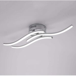 BRIDAY Led ceiling light, Wave-shaped pendant light, neutral white light 4000K, integrated LEDs 18W 1600 Lumen, modern chandelier for living room or BRIDAY Led ceiling light, Wave-shaped pendant light, neutral white light 4000K, integrated LEDs 18W 1600 Lumen, modern chandelier for living room or