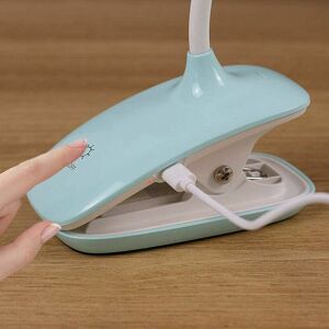 Dewdat - led Clamp Lamp Touch Sensor Reading Clamp Lamp, Kids Bed Desk Lamp, 360° Flexible Gooseneck Clamp Lamp, usb Rechargeable Book Lamp for Study Dewdat - led Clamp Lamp Touch Sensor Reading Clamp Lamp, Kids Bed Desk Lamp, 360° Flexible Gooseneck Clamp Lamp, usb Rechargeable Book Lamp for Study