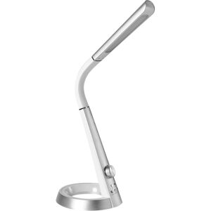 BELIANI LED Desk Lamp CANOPUS with USB Port Silver BELIANI LED Desk Lamp CANOPUS with USB Port Silver
