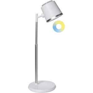 BELIANI LED Desk Lamp LIBRA with Dimmer White BELIANI LED Desk Lamp LIBRA with Dimmer White