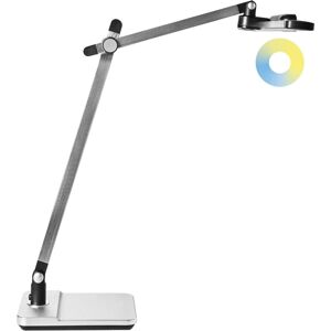 BELIANI LED Desk Lamp SERPENS with Dimmer Silver BELIANI LED Desk Lamp SERPENS with Dimmer Silver