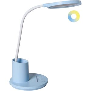 BELIANI LED Desk Lamp VELA with Dimmer Blue BELIANI LED Desk Lamp VELA with Dimmer Blue