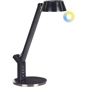 Beliani - led Desk Table Lamp Adjustable Arm Dimmer usb Port Brass Chamaeleon Beliani - led Desk Table Lamp Adjustable Arm Dimmer usb Port Brass Chamaeleon