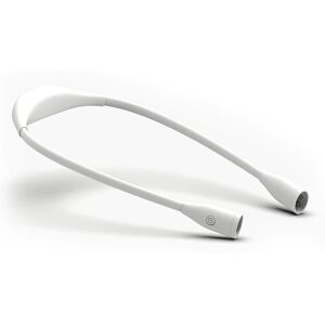 Linghhang - led Neck Reading Light, Flexible 3 Colors Dimmable usb Rechargeable Hands-Free Bedside Lamp, White Linghhang - led Neck Reading Light, Flexible 3 Colors Dimmable usb Rechargeable Hands-Free Bedside Lamp, White