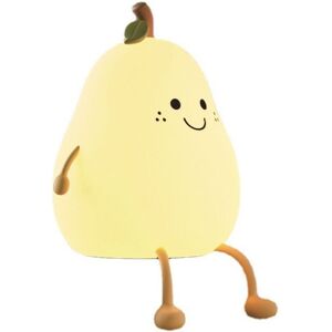 Ikodm - led Night Light for Kids, 7 Colors Rechargeable Baby led Night Light with Timer Function, Pear Night Light, Silicone Touch Bedside Lamp for Ikodm - led Night Light for Kids, 7 Colors Rechargeable Baby led Night Light with Timer Function, Pear Night Light, Silicone Touch Bedside Lamp for