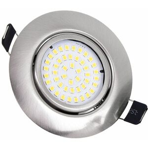 Dewdat - led Recessed Spotlights 1pc Adjustable Round 5W Ultraslim Cool White 6000K 500LM 230V IP44 Recessed Ceiling Lighting for Bathroom, Kitchen, Dewdat - led Recessed Spotlights 1pc Adjustable Round 5W Ultraslim Cool White 6000K 500LM 230V IP44 Recessed Ceiling Lighting for Bathroom, Kitchen,