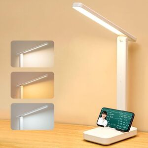 COOCHEER LED Table Lamp with Touch Control, Eye Protection, Dimmable, 3 Color Modes, 3 Brightness Levels, Bedside Lamp for Office, Bedroom and Reading [Energy COOCHEER LED Table Lamp with Touch Control, Eye Protection, Dimmable, 3 Color Modes, 3 Brightness Levels, Bedside Lamp for Office, Bedroom and Reading [Energy