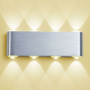 BRIDAY Led Wall Lamp, 8w Modern Aluminum led Wall Light Indoor Wall Lighting, Wall Sconce Lights for Kitchen Staircase Bedroom Corridor Living Room, Night BRIDAY Led Wall Lamp, 8w Modern Aluminum led Wall Light Indoor Wall Lighting, Wall Sconce Lights for Kitchen Staircase Bedroom Corridor Living Room, Night