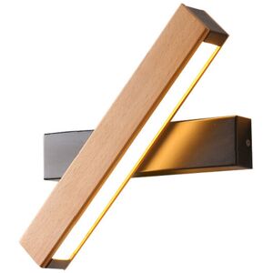 TONCHEAN Led Wall Light, 4W 400LM 360° Rotatable Indoor Wooden Wall Lamp, 3000K Warm White Wall Sconce for Bedroom, Living Room, Office, Hallway TONCHEAN Led Wall Light, 4W 400LM 360° Rotatable Indoor Wooden Wall Lamp, 3000K Warm White Wall Sconce for Bedroom, Living Room, Office, Hallway