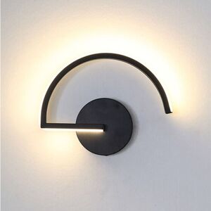 STOEX Wall Lamp - Elegant Modern Black LED Light for Living Room STOEX Wall Lamp - Elegant Modern Black LED Light for Living Room
